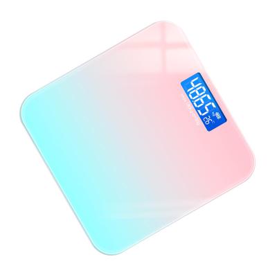 China Digital Bathroom Scales LOT Durable Tempered Glass Scale Accurate Fat Scale Bathroom Scales for sale