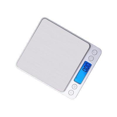 China Smart Amazon LOT Stainless Steel Food Scale Electronic Kitchen Scan Top Kitchen Speaker Digital Speaker Scales for sale