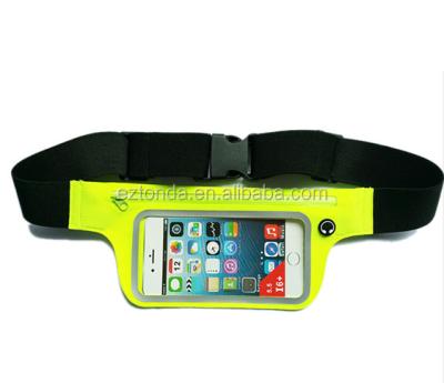 China Fanshion running waist bag sports belt /flat waist bag for jogging/cheap running bag for outdoor sport for sale