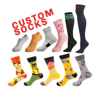 China Women's Fashion Breathable Dress Socks Colorful Crew Socks for sale