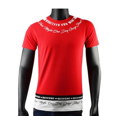 China Stylish And Comfortable Breathable Promotional Prices Mens Summer Cotton T Shirts Stylish for sale