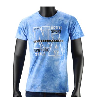 China Anti-Wrinkle Guaranteed Quality Fashion T-shirt Unique Tie Dye Educate Mens T Shirt for sale