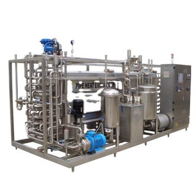 China food & Beverage Plant 500L/H UHT Tubular Milk Or Paste Sterilizer Tubular Sterilizer Machine for sale