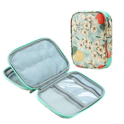 China Wholesale Travel Viable Portable Empty Organizer Bag Crochet Storage Circular Knitting Needles Case For Sewing for sale