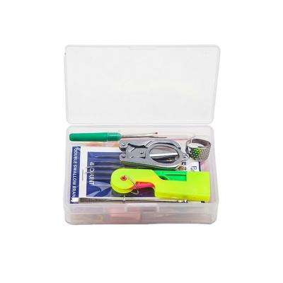 China Household Sewing Tools Professional Household Needles Sewing Kit With Box Travel Sewing Kit Wholesale for sale