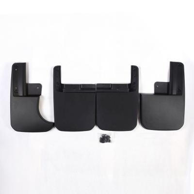 China 4PCS Plastic Mud Flaps Splash Guards Front And Rear Splash Guards For Jeep Gladiator 20-21 for sale