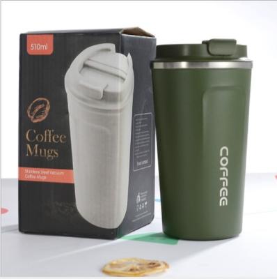 China 380ml/510ml Amazon Sustainable Hot Sale Double Wall Stainless Steel Coffee Mug for sale