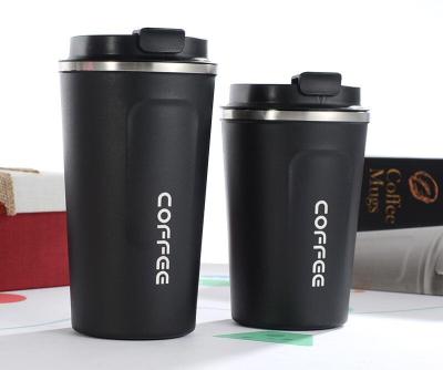 China Viable Custom LOGO Stainless Steel Vacuum Insulated Coffee Travel Mug Coffee Thermos Mug With Lid for sale