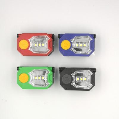 China Wholesale Hot Selling Mini LED Headlight Outdoor Activity Lamp 2*CR2032 Bright Running Head Battery Waterproof Sports Headlamp Flashlight Factory for sale