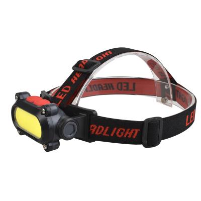 China Best Convenient Cob Torch Led Rechargeable High Power Waterproof Hunting Headlamp for sale