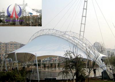 China Sun Proof High Strength Tensile Fabric Roof Structures For Stadium Large Span Life for sale