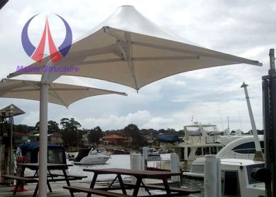 China Fixed Side Supported Cantilever Shade Umbrellas , Multipurpose Side Mount Umbrella for sale