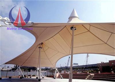 China Novel Design Umbrella Shade Structures Umbrella Gazebo PVC Coating Rain Resistant for sale