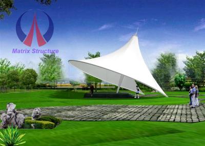 China Mushroom Shaped Large Cantilever Patio Umbrellas , Waterproof Giant Shade Umbrellas for sale