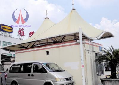 China Starker Wind, der dehnbare Landschaftsschatten-Strukturen lädt zu verkaufen