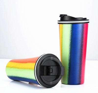 China 2021 New Design Reusable Hot And Cold Double Wall Stainless Steel Coffee Mugs Sustainable for sale