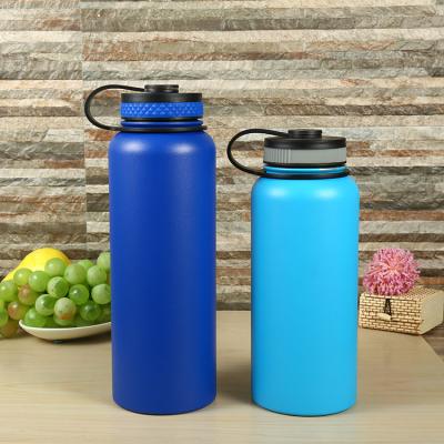 China Bulk Sustainable Wholesale Stainless Steel Thermo Insulated Water Bottle With Lid for sale