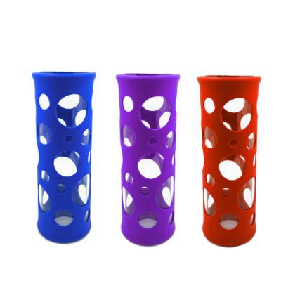 China Wholesale Silicone Factory Custom Soft Silicone Rubber Sleeve For Glass Bottle for sale