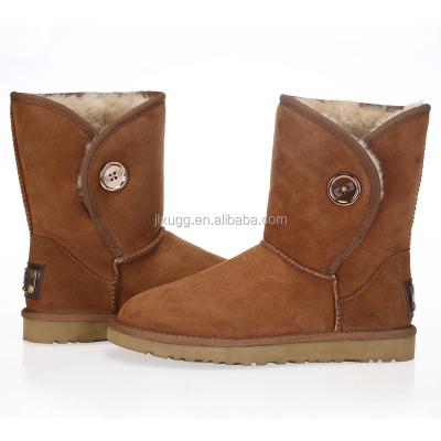 China Factory and Low Price Winter Anti-slippery Real Wool Comfortable Snow Boots Shoes Made in China for sale