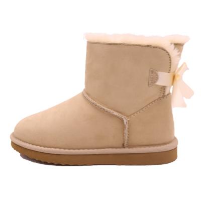 China Cheap Generous Plush Snow Boot Ladies Sheepskin Full Snow Boots Made In China JLX-HF-305 for sale