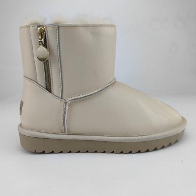 China Fashion trend 5825 sheepskin wool EVA insole women cowsuede snow boots outdoor boots for women for sale