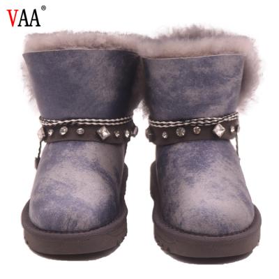 China Fashion Trend Factory Directly Supply Cheap Winter Cloth Men Snow Knitting Slip On Boots for sale