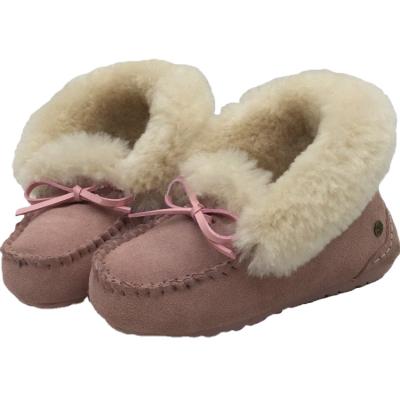 China Australian Thermal Sheepskin Wool-a, Comfortable Ladies Snow Boots Winter Loafers Ankle Boots Women Shoes for sale