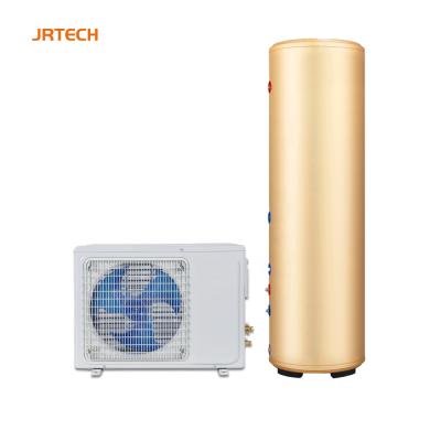 China 220V 50Hz 3.2kW 3200W outdoor hot sale domestic heat pump with 100L water tank for sale