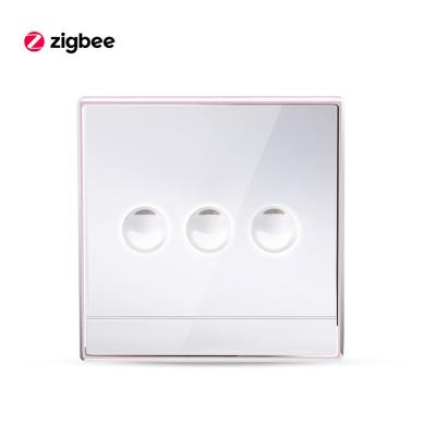 China Lamp Switch Easy Home WiFi Switch 3 Way Modern Home Automation Zigbee Installation Switches for sale