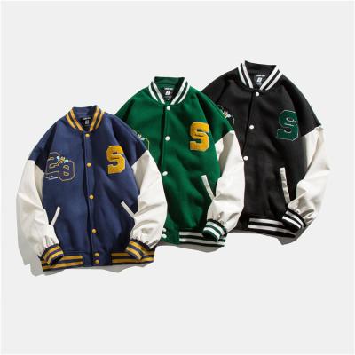 China High quality custom print embroidered varsity men's baseball baseball kaisorn breathable oversize s for sale