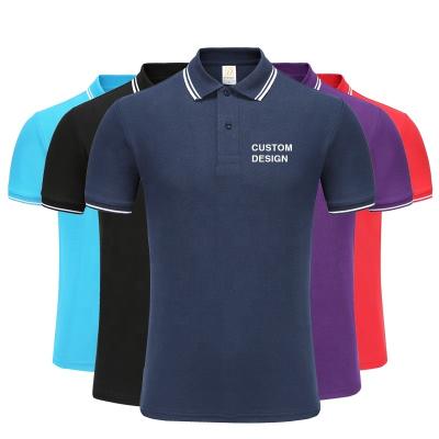 China New KAISORN Summer Anti-wrinkle polo shirt men's casual slim solid color short sleeve plus size T-shirts polo shirt shrink-proof outdoor T-shirt for sale