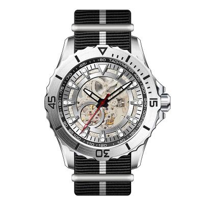 China Date New Product Fashion Business Automatic Waterproof Mechanical Watches For Men for sale