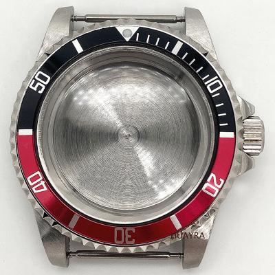 China 8215 2813 2836 Stainless Steel 2813 Acrylic Glass Aluminum Ring Fit 40mm Movement Vintage Watch Case Accessories for sale