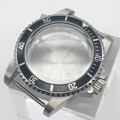 China NH35 NH36 Movement 316 Stainless Steel Watch Case Aluminum Watch Bezel Insert For Rolx 40mm Watches Case for sale