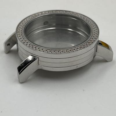 China Watch case factory sale 316L stainless steel watch case luxury fashion style factory price for sale