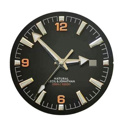 China Best Custom Wholesale Luminous Watch Dial For 8215 2813 TBL Movement for sale