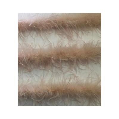 China Interesting Type Ostrich Feather Boas Ostrich Feather Price 11~15CM New Type Boa 1ply for sale