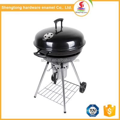 China 2017 New Product Size Adjustable Kettle Grill Custom Size Charcoal BBQ Grill Smokeless Grill For Portable Camping for sale