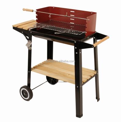 China Stainless Steel Adjustable Charcoal BBQ Grill Portable Single Size Grill for sale