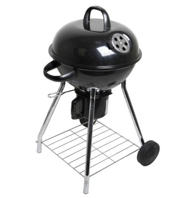 China Easily Assembled Outdoor Kitchen Camping Oven Charcoal BBQ Grill And Smoker Cart for sale