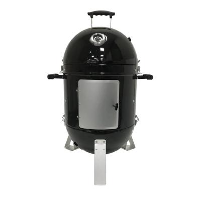 China Adjustable Pro Size Charcoal BBQ Smoker. Vertical Water Smoker And Grill Heavy Duty Outdoor Grills Smokers And Cooker for sale