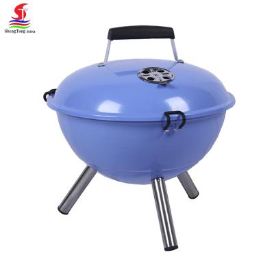 China Easily Collected Wholesale Charcoal Camping BBQ BBQ Grill Portable Smoker for sale