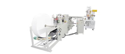 China Full Auto Mini Napkin Paper Making Machine Pocket Tissue Production Line 600pcs/Min for sale