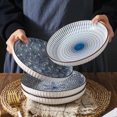 China Sustainable Popular Wholesale Ceramic Dishes Sets Ceramic Dishes To Wedding Ceramic Dish for sale