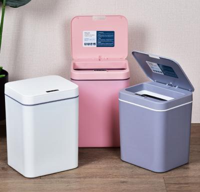 China Dropshipping Sustainable Automatic Trash Bin Automatic Smart Trash Bin for sale