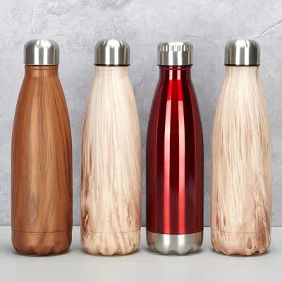 China Sustainable Factory 18/8 Stainless Steel Double Wall Sport Cola Bottle for sale