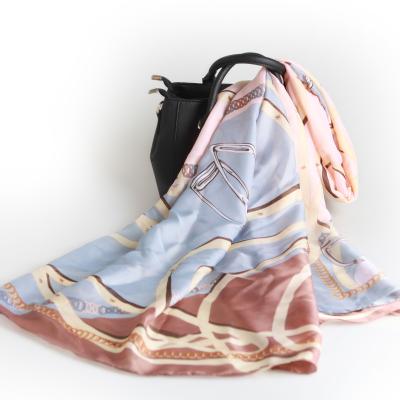 China 2019 Factory Wholesale Fashionable Polyester Custom Scarf Women Hijab Scarf for sale