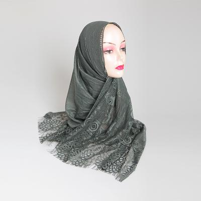 China 2019 Wholesale New Design Polyester Women's Stoles Islamic Hijab Factory Cheap Muslim Scarves for sale