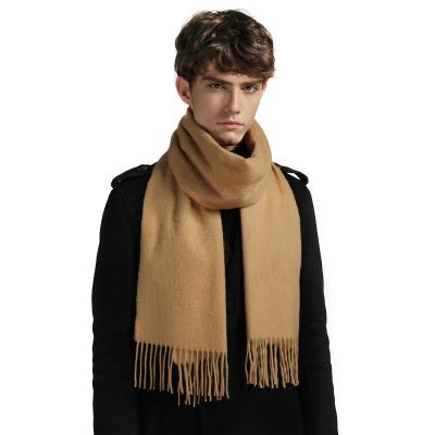 China Long Scarf with Tassel Xinming Wholesale High Quality Soft Cashmere Feeling Long Fashion Man Thick Winter Pashmina Scarf for sale