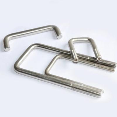 China Stainless Steel In Stock Chinese Supplier Best Price Best 304 Stainless Steel Flat U Bolt for sale